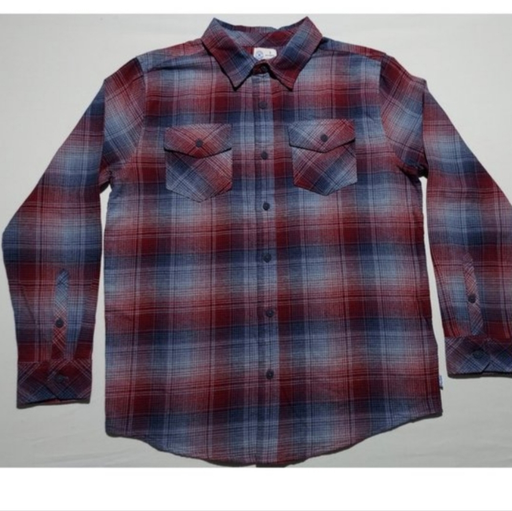 Hurley Flannel Plaid Shirt